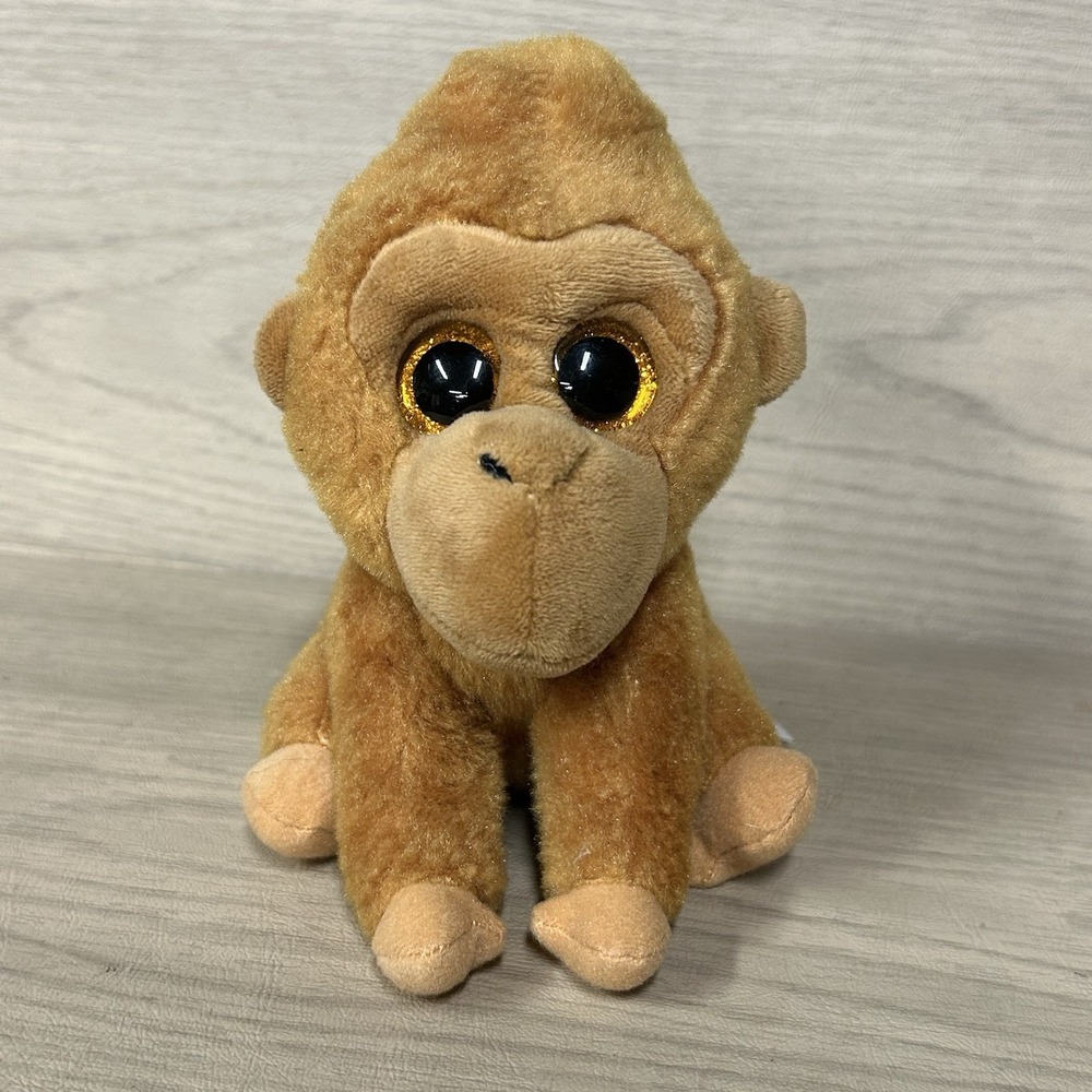 Ty Monroe The Gorilla Beanie Baby 2015 Retired Plush NEW with Tags